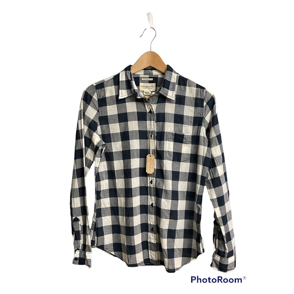 Ralph Lauren Denim & Supply Tomboy plaid shirt size Small